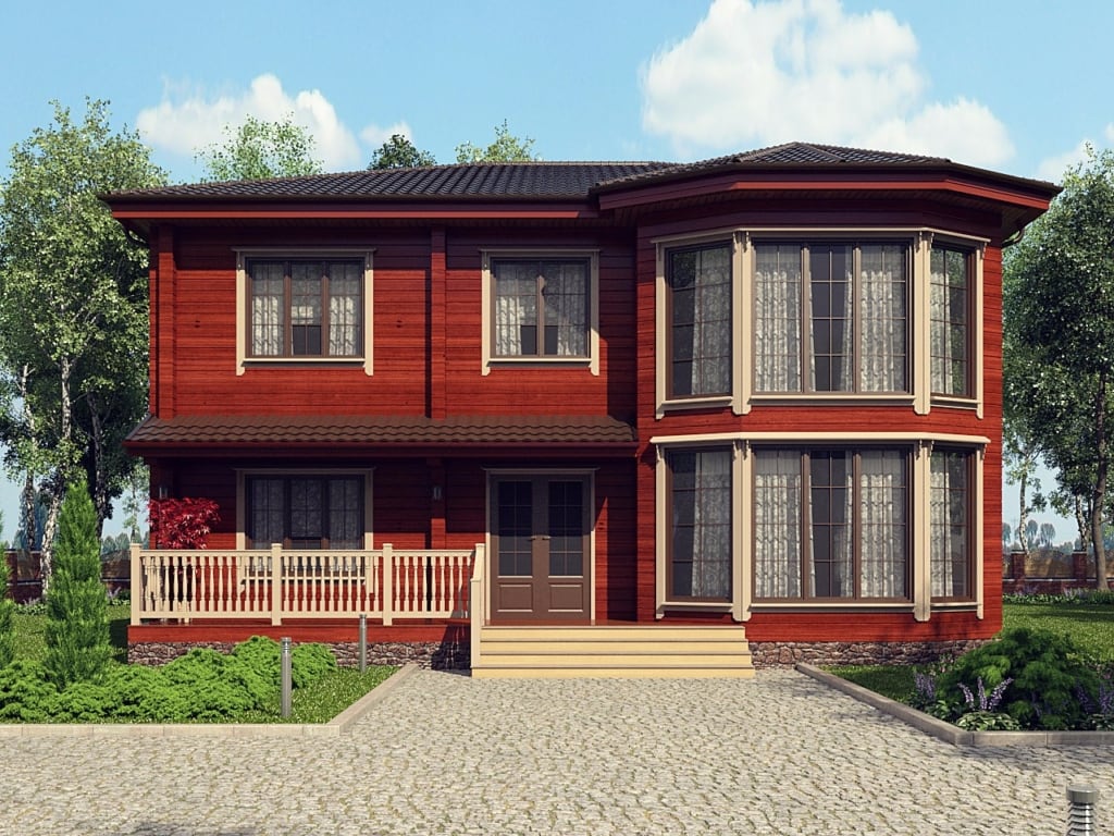Проект деревянного дома Максимум