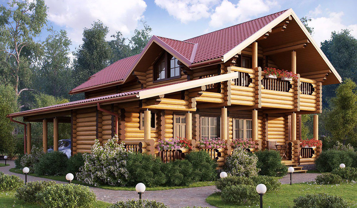 Проект деревянного дома Миллениум